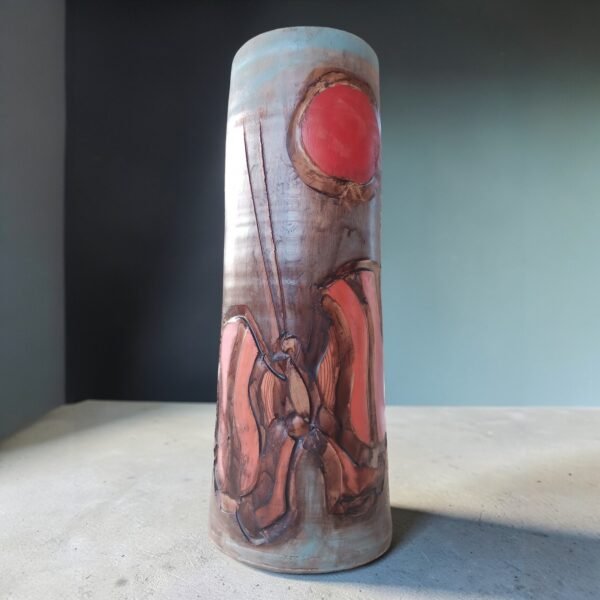 Guerrino Bardeggia Italiaanse kunstvaas 1970’s